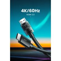 Лот: 21574273. Фото: 2. Кабель UGREEN 4K HDMI Cable Male... Комплектующие
