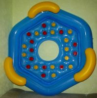 Лот: 84819. Фото: 2. Надувной шезлонг для плавания...