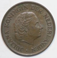 Лот: 8300803. Фото: 2. 5 центов 1976 год. Нидерланды. Монеты