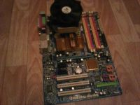 Лот: 4107590. Фото: 2. материнская плата Gigabyte 775... Комплектующие
