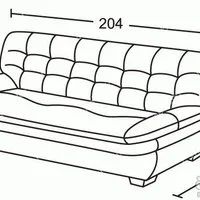 Лот: 13520799. Фото: 2. Диван "Альфонс" Как новый. Мягкая мебель