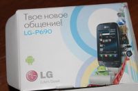 Лот: 7174608. Фото: 2. Смартфон на андроиде LG-P690. Смартфоны, связь, навигация