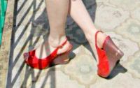 Лот: 9790216. Фото: 2. туфли отрытые летние нат. лак. Женская обувь