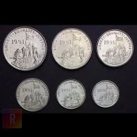 Лот: 9910165. Фото: 2. Эритрея набор 6 монет 1997 год... Монеты