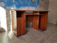 Лот: 15497419. Фото: 4. Компьютерный стол 120×70 с 1 рубля... Красноярск