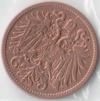 Лот: 14480783. Фото: 2. Австрия 2 геллера 1903 год, Франц... Монеты