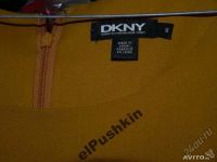 Лот: 5825238. Фото: 6. DKNY тонко шерстяное платье футляр...