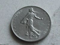 Лот: 8413443. Фото: 9. Монета 1 франк один Франция 1976...