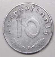 Лот: 1532570. Фото: 2. Германия. 3-й Рейх. 10 рейх пфенниг... Монеты