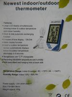 Лот: 788223. Фото: 2. Термометр с датчиком влажности... Оборудование