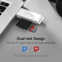 Лот: 21437980. Фото: 2. Картридер UGREEN USB 3.0 to SD... Носители информации