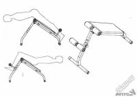 Лот: 5596101. Фото: 3. Скамья для пресса и спины универсальная. Спортивные товары