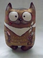 Лот: 3074653. Фото: 2. Кот любитель. Ручная работа