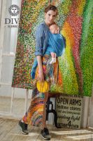 Лот: 6852801. Фото: 2. Слинг шарф Diva Basico, Oltremare. Дети растут