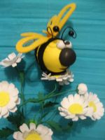 Лот: 6470362. Фото: 2. забавный и милый пчёл ЖУЖЖА (14... Ручная работа