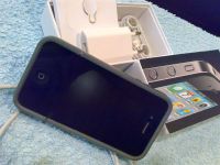 Лот: 2226691. Фото: 2. Apple iPhone 4 32gb. Black. Состояние... Смартфоны, связь, навигация