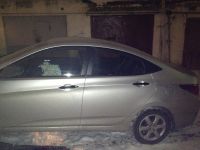 Лот: 3403563. Фото: 3. Hyundai Solaris после аварии. Красноярск