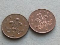 Лот: 19920112. Фото: 3. Монета 2 пенс два Великобритания... Коллекционирование, моделизм