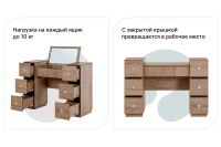 Лот: 23943951. Фото: 4. Туалетный стол Hoff Neo. Красноярск