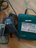 Лот: 13755828. Фото: 2. модем ZyXEL Omni 56K NEO EE возможен... Сетевые устройства