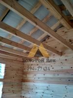 Лот: 15218122. Фото: 5. Дом 4х6 с террасой 2х6 из строганного...