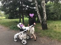 Лот: 14317671. Фото: 2. Коляска 3 в 1 Adamex Monte Carbone. Детский транспорт