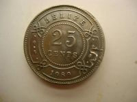 Лот: 7179005. Фото: 2. Белиз 1989г 25центов. Монеты