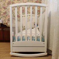 Лот: 14583537. Фото: 4. Детская кроватка качалка Гандылян... Красноярск