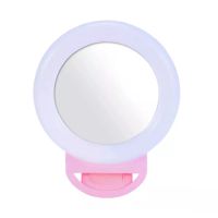 Лот: 19210530. Фото: 2. Подсветка для селфи USB A4S розовая. Аксессуары, расходные материалы