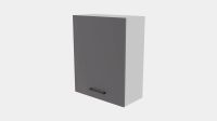 Лот: 23905650. Фото: 2. Навесной шкаф Grey, 60х31x75 см... Кухонная мебель