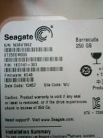 Лот: 11300991. Фото: 2. Seagate Barracuda 250G. Комплектующие