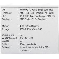 Лот: 15988637. Фото: 5. Новый 15.6" Ноутбук Acer Aspire...
