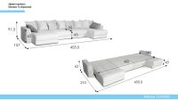 Лот: 24700287. Фото: 3. П-образный диван Monako New. Мебель