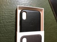 Лот: 10830318. Фото: 3. Чехол Apple iPhone X Leather Case... Смартфоны, связь, навигация