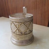 Лот: 21100656. Фото: 3. Подстаканник Ромбы абстракция... Домашний быт