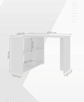 Лот: 25680318. Фото: 3. Новый стол трансформер универсальный. Мебель