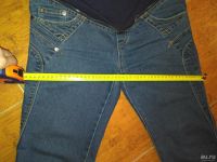 Лот: 9176247. Фото: 4. Джинсовый комбинезон для беременных... Красноярск