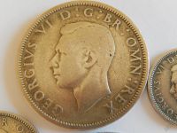 Лот: 5969272. Фото: 2. 5 монет Георга VI Серебро. Гарантия... Монеты
