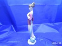 Лот: 14000772. Фото: 5. Статуэтка фарфоровая Гимнастка...