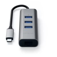 Лот: 21574418. Фото: 4. USB-хаб Satechi USB-C 2-in-1 USB... Красноярск