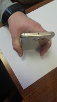 Лот: 10786072. Фото: 3. Samsung galaxy S6 edge gold 32GB... Красноярск