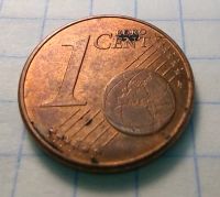 Лот: 18832285. Фото: 2. 1 евроцент 2014 Европа монеты. Монеты