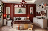 Лот: 23663888. Фото: 3. Шкаф для одежды и белья Hoff Sherlock. Мебель