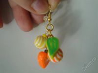 Лот: 510399. Фото: 2. Изделия из полимерной глины серьги... Ювелирные изделия, бижутерия, часы