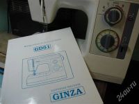 Лот: 8417509. Фото: 3. Швейная машина Ginza GD51 (Япония... Бытовая техника