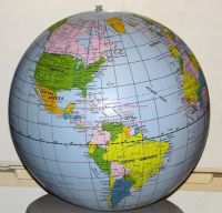 Лот: 71159. Фото: 3. Надувной глобус-мяч. Красноярск