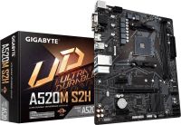 Лот: 24947209. Фото: 5. Мат.плата SocAM4 AMD A520 Gigabyte...