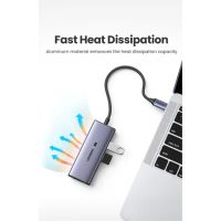 Лот: 21438330. Фото: 7. USB-хаб UGREEN USB-C to 3x USB...