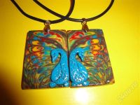 Лот: 298397. Фото: 2. Изделия из полимерной глины "Птица... Ювелирные изделия, бижутерия, часы