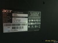 Лот: 9317650. Фото: 2. ЖК монитор игровой 22" Acer X223W... Мониторы, проекторы